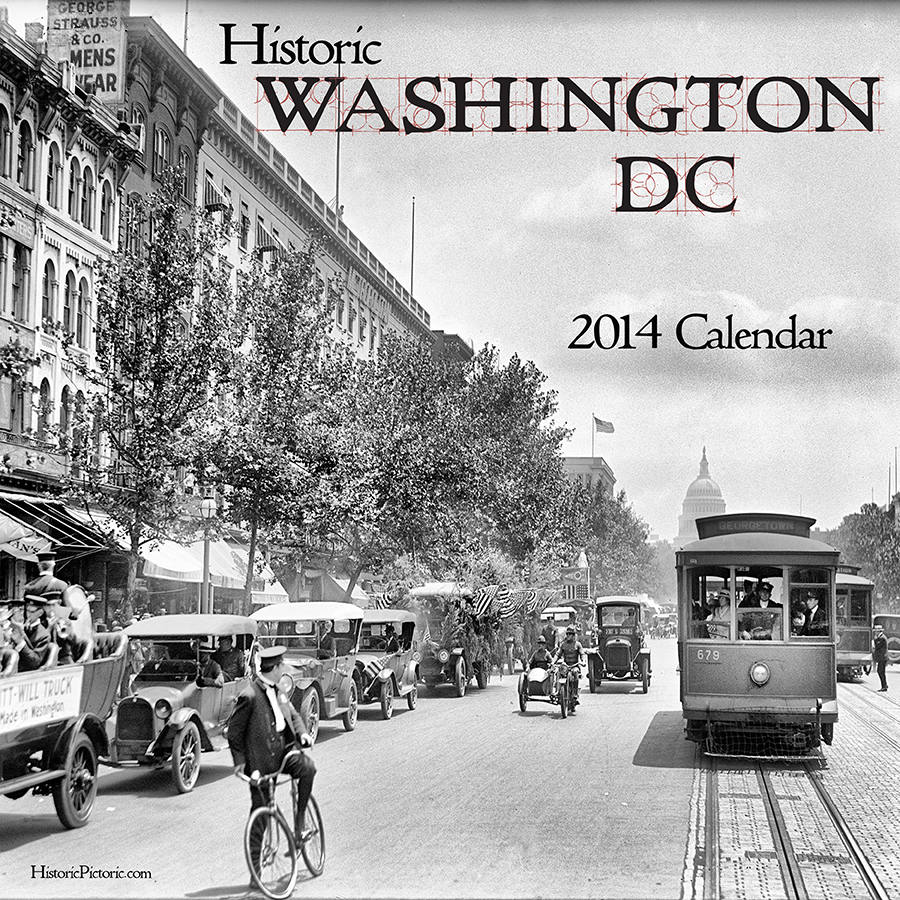 BUFFALOMEDIAWORKS Historic Washington DC 2014 Calendar