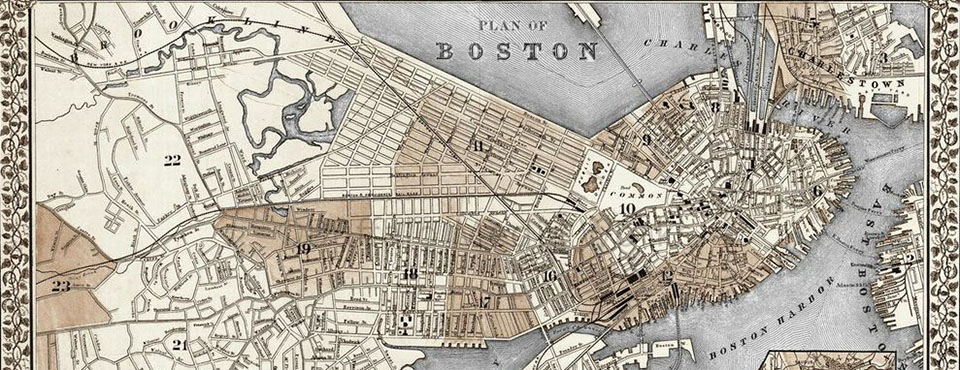 Plan of Boston, Mass.