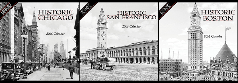 Historic Pictoric’s 2016 calendars showcase 36 regions across the US